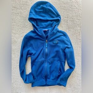 REI Kids Vibrant Blue Fleece Hoodie